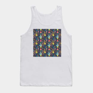 Fluorescent Garden Tank Top